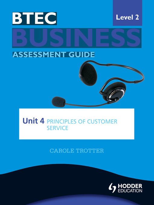 Title details for BTEC First Business Level 2 Assessment Guide by Carole Trotter - Available